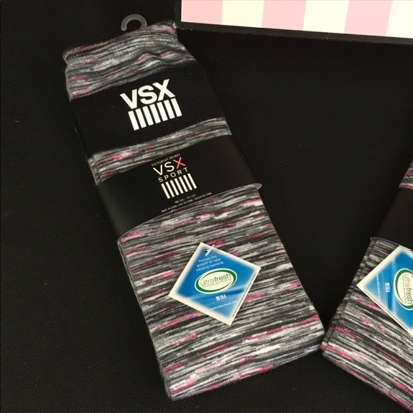 🆕🔥Victoria’s secret VSX SOCKS 2 pairs🔥 - Picture 3 of 6